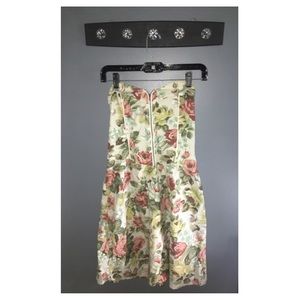 Vintage Sleeveless Floral Dress ϟ